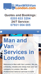 Mobile Screenshot of manwithvanlondon.com